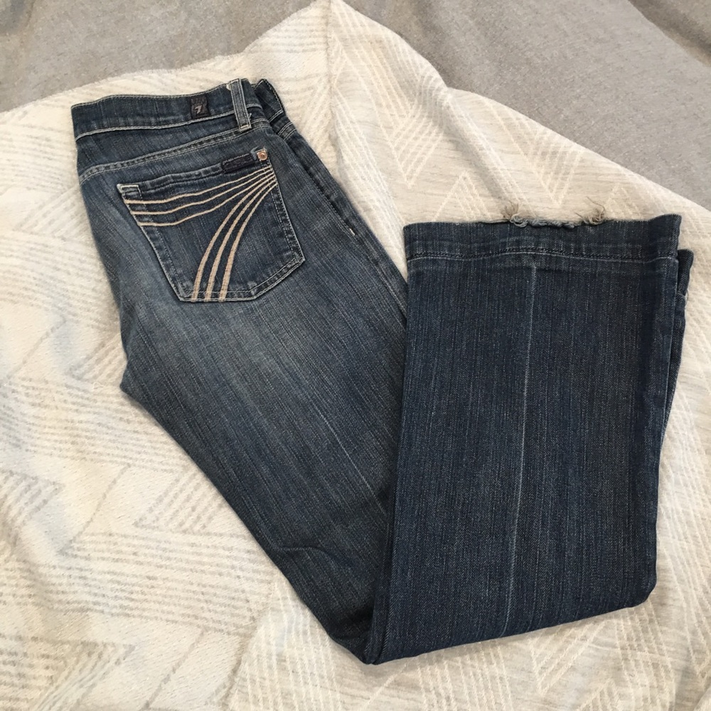 7 For All Mankind dojo wide leg jeans